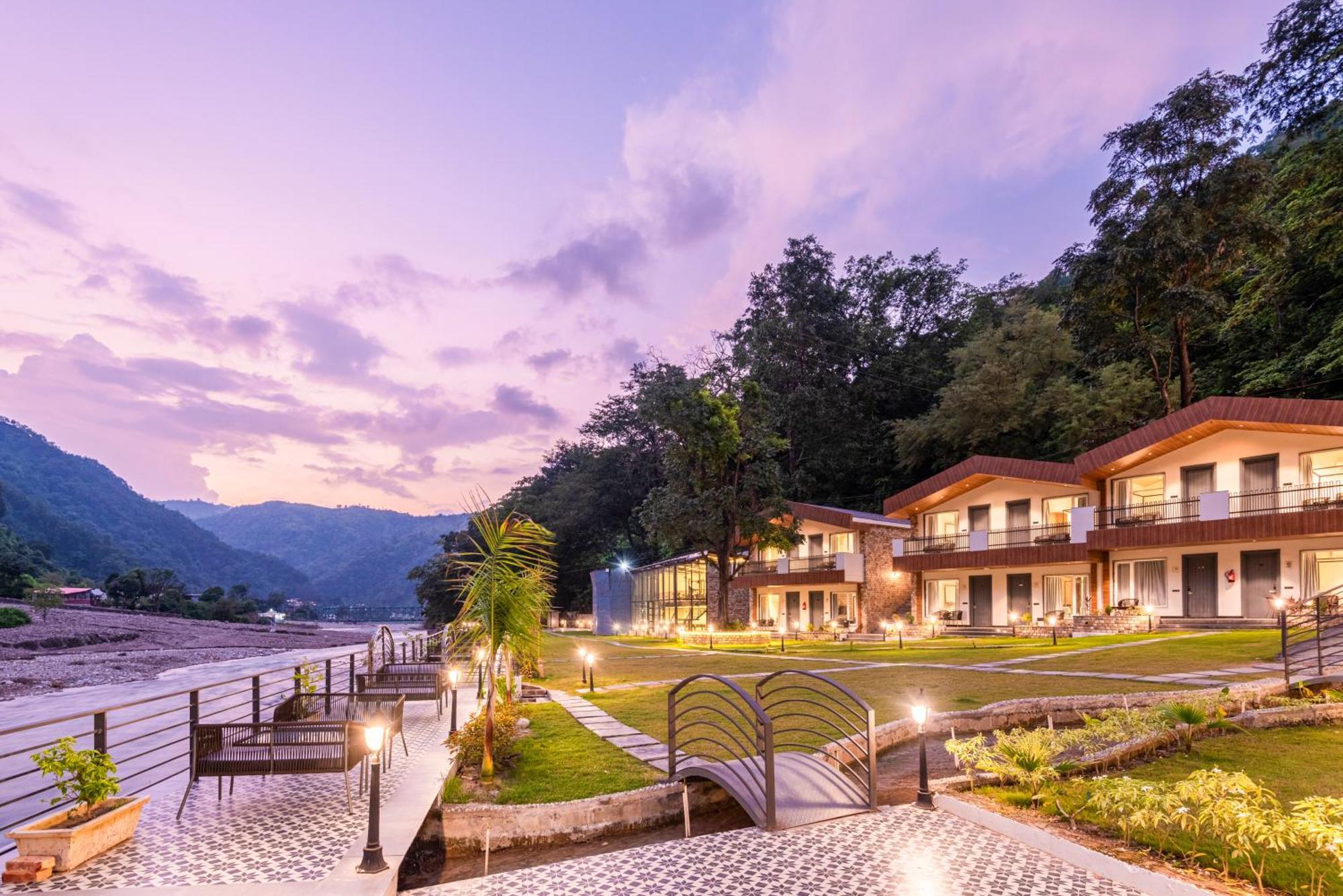Dls Divine River Resort And Spa, Rishīkesh 外观 照片