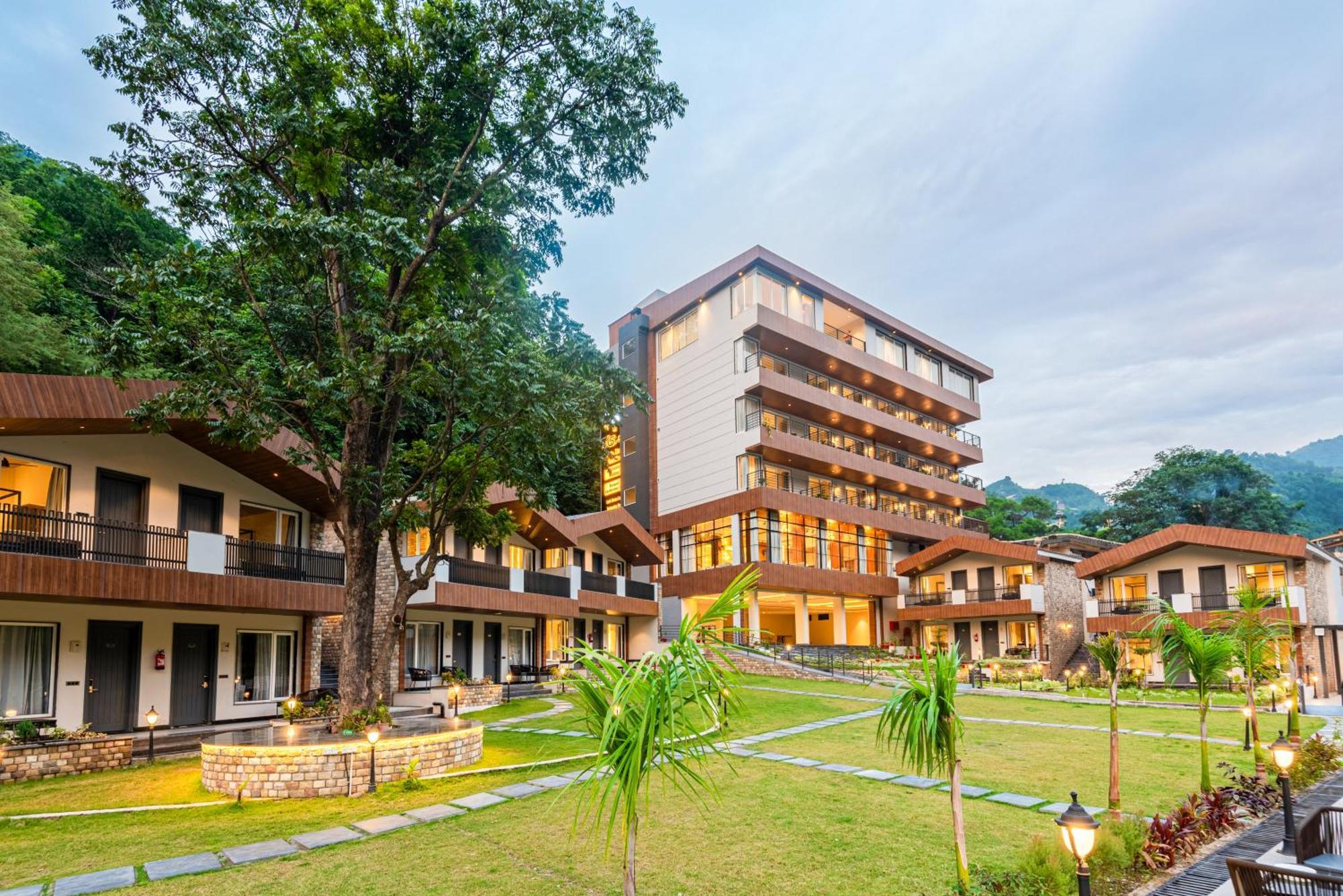 Dls Divine River Resort And Spa, Rishīkesh 外观 照片