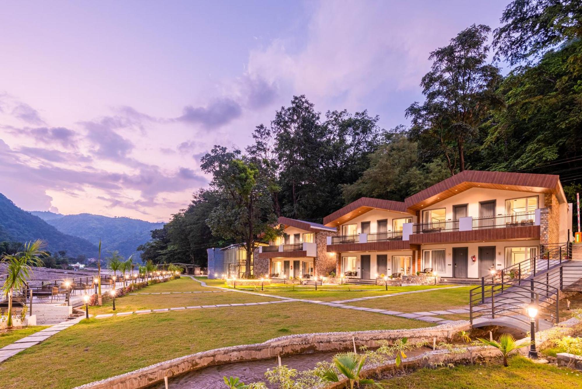 Dls Divine River Resort And Spa, Rishīkesh 外观 照片