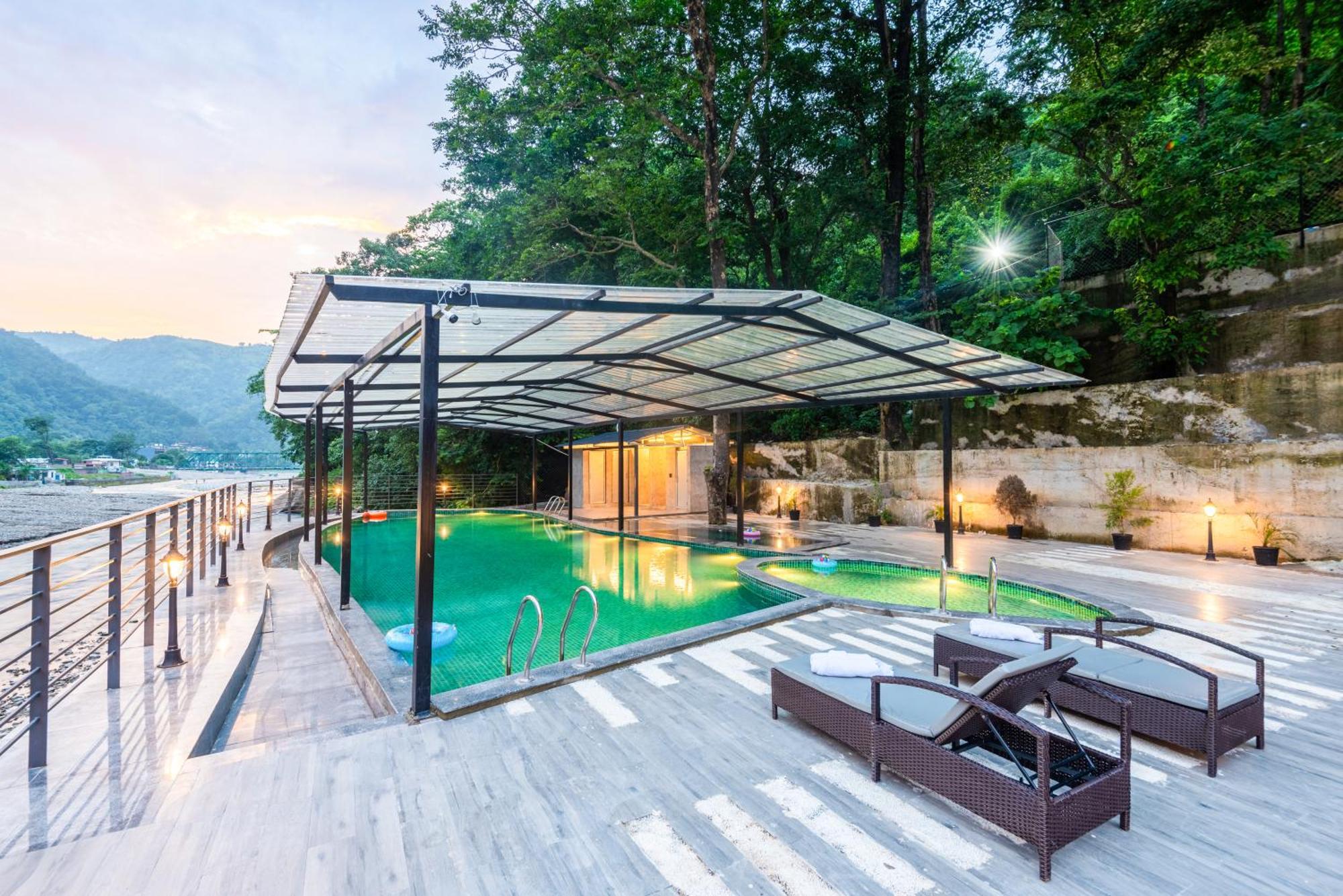 Dls Divine River Resort And Spa, Rishīkesh 外观 照片