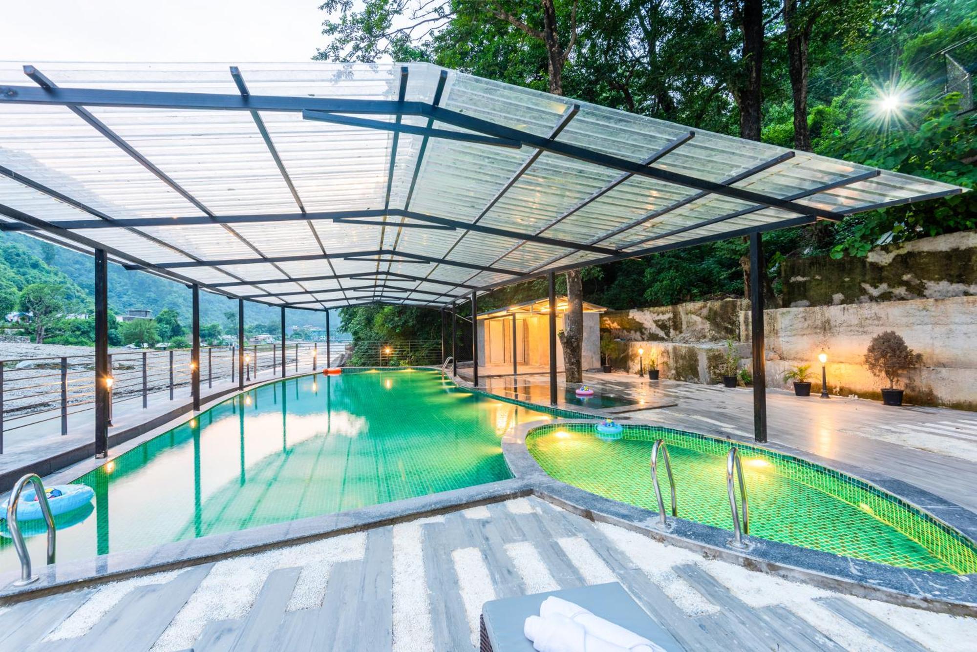 Dls Divine River Resort And Spa, Rishīkesh 外观 照片