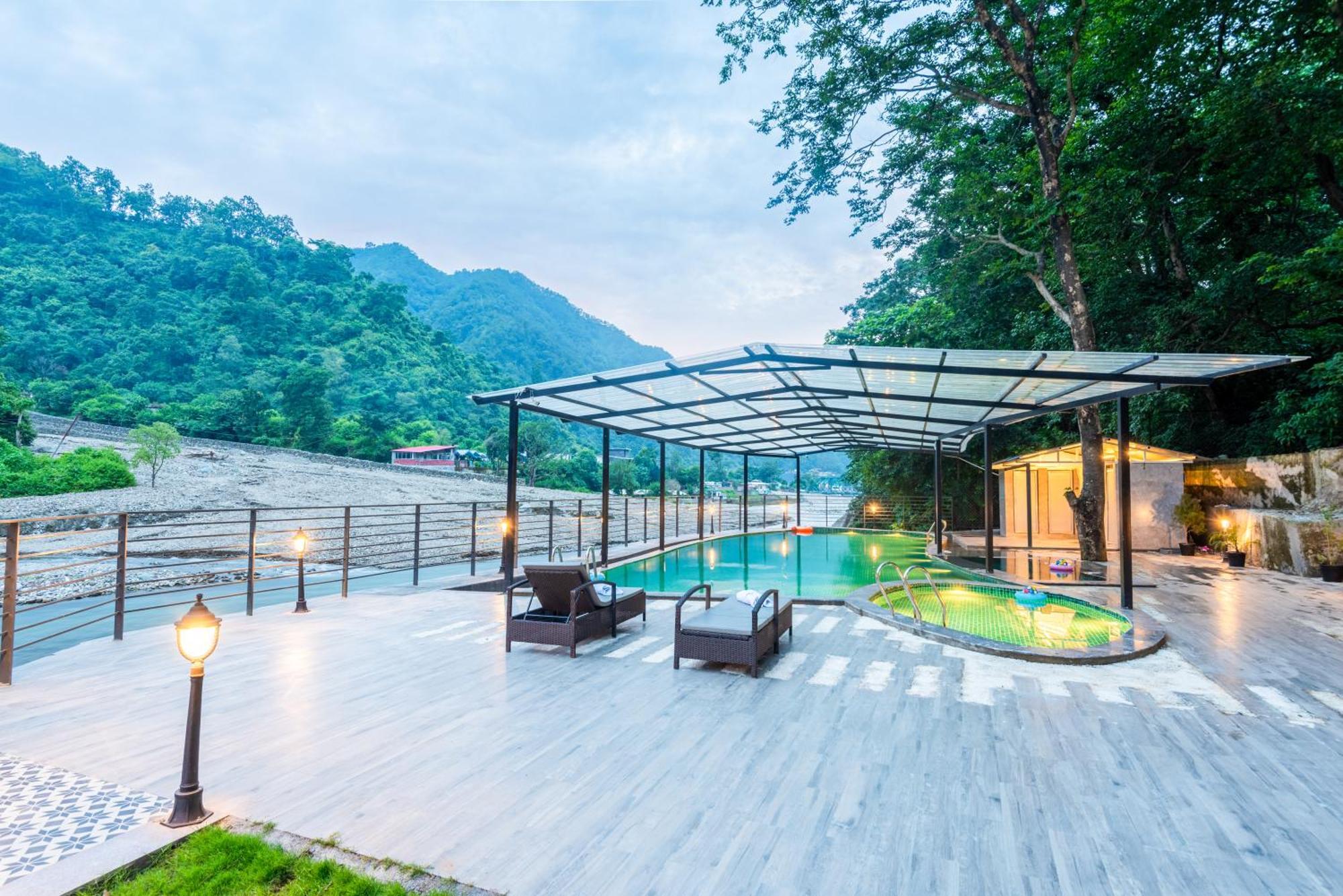 Dls Divine River Resort And Spa, Rishīkesh 外观 照片